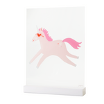 Flying Unicorn Acrylic Table Top Sign