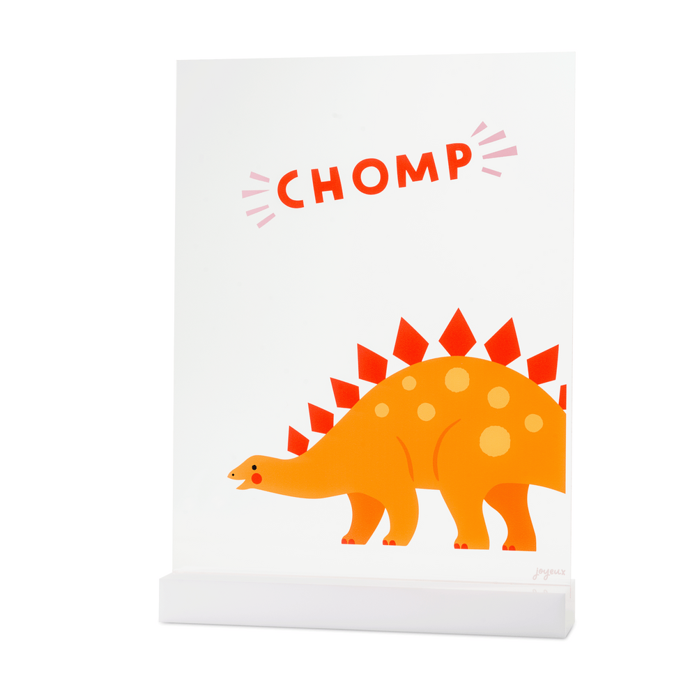 
            
                Load image into Gallery viewer, Chomp Dino-Mite Acrylic Table Top Sign
            
        