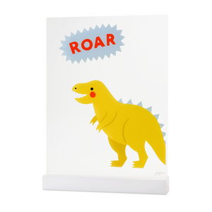 
            
                Load image into Gallery viewer, Roar Dino-Mite Acrylic Table Top Sign
            
        