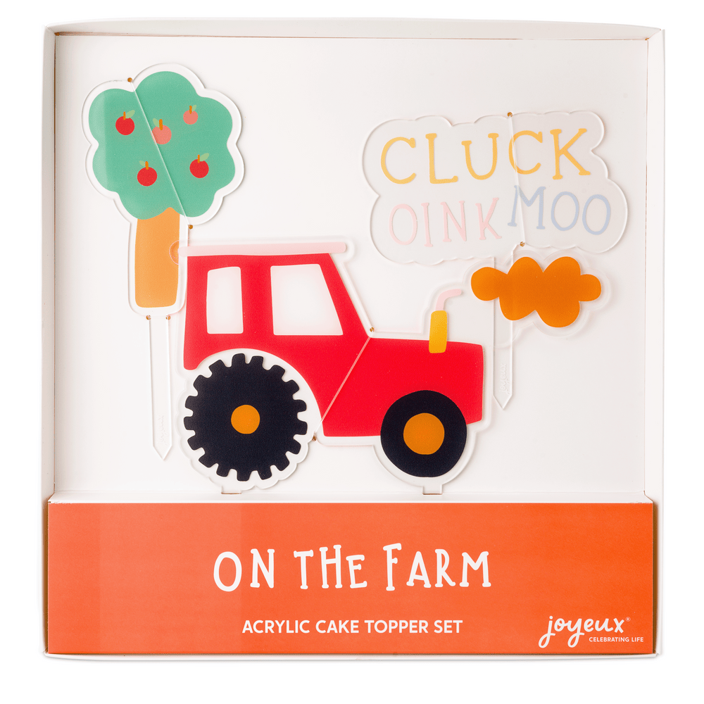 
            
                Load image into Gallery viewer, On the Farm Acrylic Cake Topper Set
            
        