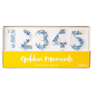 
            
                Load image into Gallery viewer, Golden Moments Acrylic Number Set 0-9
            
        