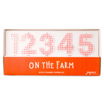 On the Farm Acrylic Number Set 0-9