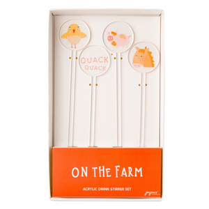 
            
                Load image into Gallery viewer, On the Farm Acrylic Drink Stirrers
            
        