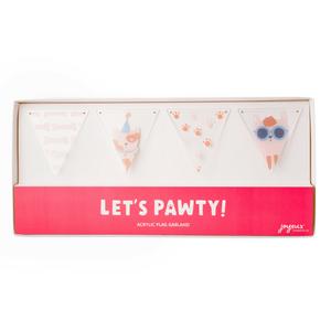 
            
                Load image into Gallery viewer, Let&amp;#39;s Pawty Acrylic Garland
            
        