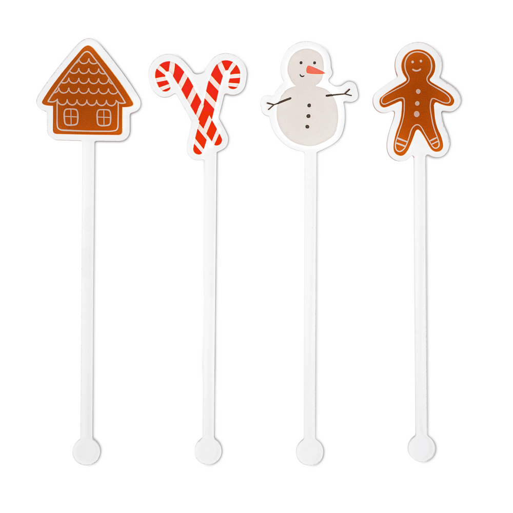 
            
                Load image into Gallery viewer, Merry &amp;amp; Bright Acrylic Stirrer Set PRE-ORDER
            
        
