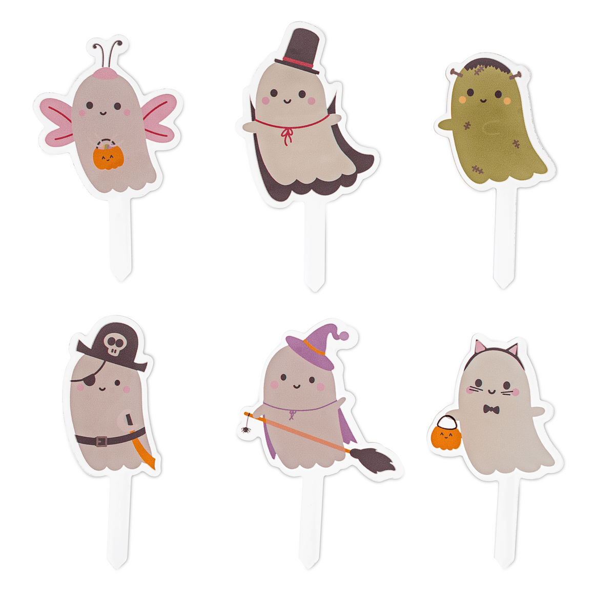 Boo! Costume Ghosts Acrylic Mini Topper Set – Joyeux Company