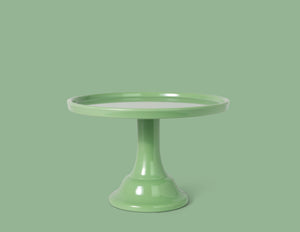 
            
                Load image into Gallery viewer, Sage Green Melamine Cake Stand-Small PRE ORDER
            
        