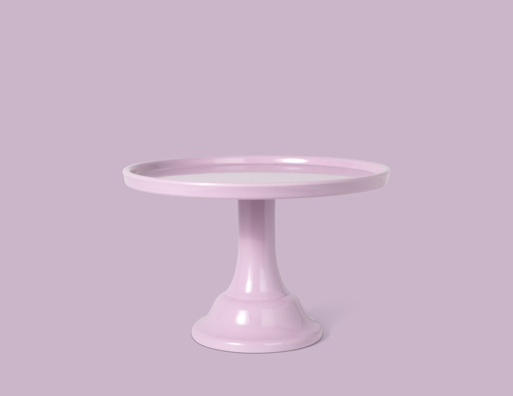
            
                Load image into Gallery viewer, Lilac Purple Melamine Cake Stand-Small PRE ORDER
            
        