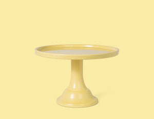 
            
                Load image into Gallery viewer, Daisy Yellow Melamine Cake Stand-Small PRE ORDER
            
        