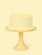 Daisy Yellow Melamine Cake Stand- Large
